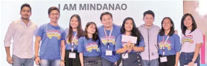  ??  ?? The I Am Mindanao online campaign team.