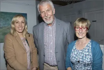  ??  ?? Eileen Morrissey, Cllr Jim Moore and Jean Cullinane.