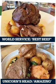  ?? ?? WORLD SERVICE: ‘BEST BEEF’