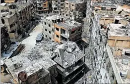  ?? GETTY-AFP ?? The Syrian town of Douma continues to show “a lot of volatility,” says U.N. spokesman Stephane Dujarric. The U.N. says more security measures are needed for inspectors.