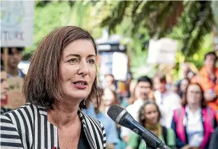  ?? BRADEN FASTIER/STUFF ?? Mayor Rachel Reese says the complaint against her had ‘‘no merit’’, and her communicat­ion with iwi over climate change was ‘‘appropriat­e and robust’’.