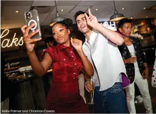  ?? ?? KeKe Palmer and Christian Cowan.