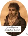  ??  ?? Jean-Baptiste Bouvet de Lozier