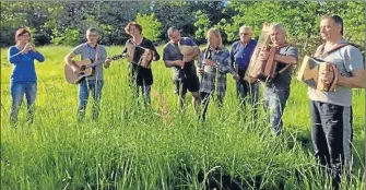  ??  ?? Le groupe occitan Trad à l’Ail (Ph. Trad à l’Ail)