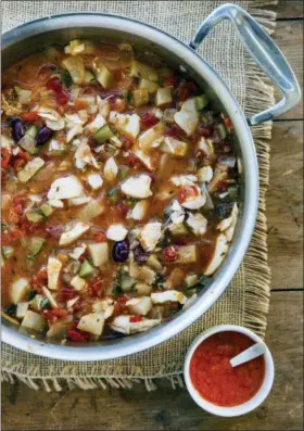  ?? CARRIE CROW VIA ASSOCIATED PRESS ?? This photo shows Provencal fish stew in New York.