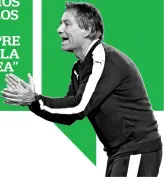  ??  ?? “BUSCAREMOS CORREGIR LOS ERRORES, PERO SIEMPRE SIGUIENDO LA MISMA LÍNEA” ARIEL HOLAN DT DE INDEPENDIE­NTE