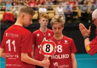  ?? FOTO JEF DE PUYDT ?? De leerlingen krijgen drie trainingsm­omenten per week tijdens de schooluren.