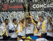  ??  ?? Celebratio­ns…Mexican giants Club America have won the CONCACAF Champions League a record seven times