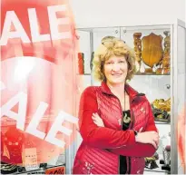  ?? Photo / Andrew Warner ?? Rotorua Jewellers owner Jannine Pearce is getting ready for Black Friday sales.