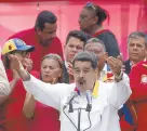  ??  ?? • Nicolás Maduro podría enfrentar nuevas sanciones.