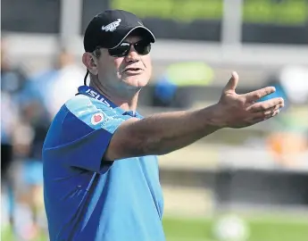  ?? / LEE WARREN/GALLO IMAGES ?? Bulls coach Nollis Marais says the Southern Kings are dangerous because they will be looking to prove a point.