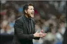  ?? FOTO: GETTY ?? Simeone, durante el partido