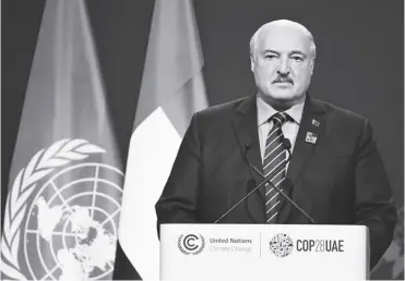  ?? ?? Александр Лукашенко на саммите жестко высказался о конфликтах и войнах, а также их инициатора­х.