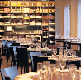  ??  ?? Laguna Kitchen & Bar, situated in the privately-owned Park Plaza Hotel in Cardiff