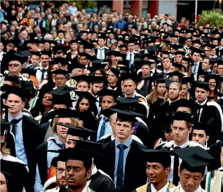  ?? MARTIN DE RUYTER ?? University might not be the right fit for all students but family pressure remains when students are deciding their next step, an Auckland careers advisor says.