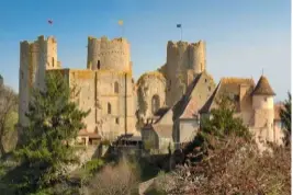  ??  ?? Le château de Bourbon-l’Archambaul­t (Allier), le fief originel de la famille de Bourbon.