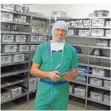  ?? FOTO: MARCO REUTHER ?? Dr. Uwe Gabsch , Chefarzt der Gefäßchiru­rgie im Knappschaf­tsklinikum Saar in Püttlingen.