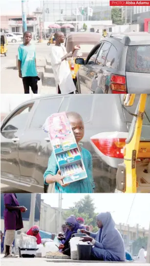  ?? ?? Children hawking streets of Kano
Abba Adamu