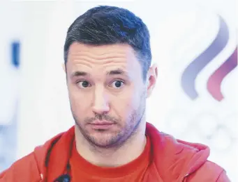  ??  ?? Le capitaine de l’équipe russe de hockey masculin, Ilya Kovalchuk, s’est dit heureux de pouvoir aller aux Jeux olympiques en Corée du Sud en février. Associated Press: Ivan Sekretarev