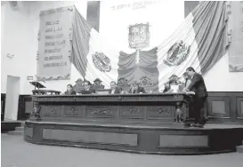  ?? ANA PONCE ?? Congreso del estado de Coahuila.