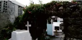  ??  ?? SOCIAL DIVIDE Centuries-old adobe arches at Bulakan town cemetery remind visitors that even in death, the elite and ordinary Filipinos during the Spanish era were different.