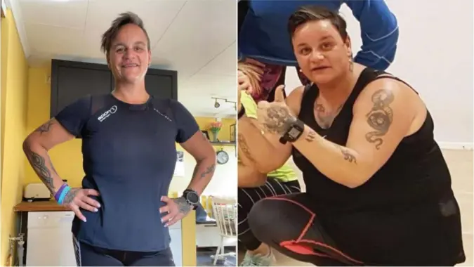  ?? FOTO: PRIVAT ?? Ingeborg Stensby ble kvitt 21 kilo og fikk en ny livsgnist. Bildet til høyre er tatt i starten av mars i år.