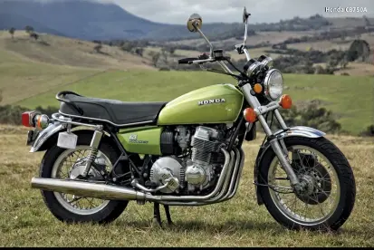  ??  ?? Honda CB750A