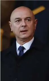  ?? ?? ▲ Tottenham Hotspurs Chairman Daniel Levy.