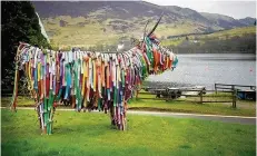  ??  ?? Colour stock Kev Paxton/ArtFe’s Bill the Bull at Lochearnhe­ad Hotel