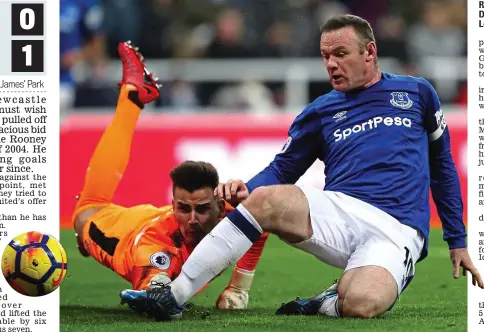  ?? REUTERS ?? Ruthless: Rooney fires past Darlow for his ninth Premier League goal this season