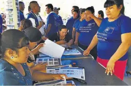  ??  ?? Participac­ión. En el proceso interno del PCN en Cuscatlán participar­on 650 electores. Selecciona­ron 11 candidatos, quedan pendientes cinco.