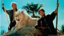  ??  ?? Siegfried and Roy in the 1990s