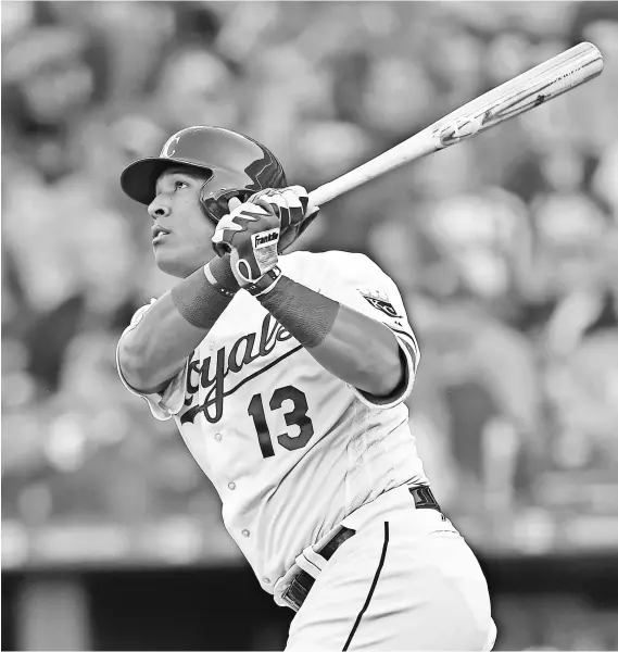  ?? PETER G. AIKEN, USA TODAY SPORTS ?? Manager Ned Yost says of the love for Salvador Perez, above: “A lot of it is because of his personalit­y, but he’s ... a heck of a player.”