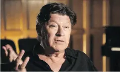  ??  ?? Toronto-born Mohawk Robbie Robertson of The Band talks about learning about music from his cousins on the Six Nations Reserve.