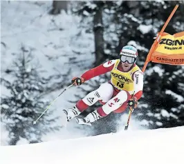  ?? [ Getty Images/Alexis Boichard ] ?? Vincent Kriechmayr meistert die Saslong.