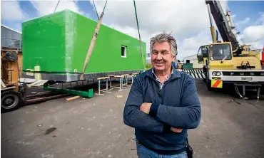  ?? DAVID UNWIN/ STUFF ?? Feilding manufactur­er Fibreglass Developmen­ts has spent two months working on an insulated living module for an Antarctic expedition. The project marks a remarkable comeback for the business and its managing director, Steve Bond.