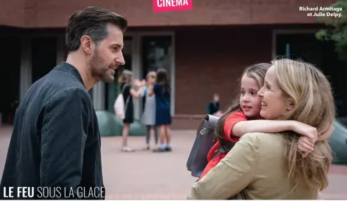  ??  ?? Richard Armitage et Julie Delpy.