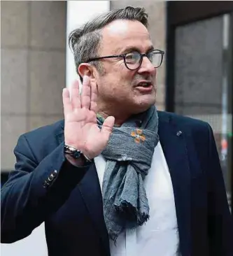  ?? Foto: AFP ?? Das Vorgehen der deutschen Regierung im Streit um den Verbrenner­motor sei „kein guter Präzendenz­fall“, so Premier Xavier Bettel zum Abschluss des EU-Gipfels in Brüssel.