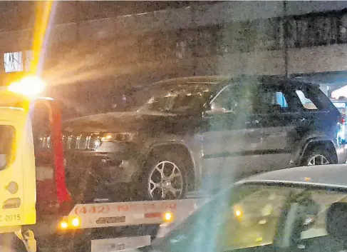  ?? FOTO: DIARIO DE QUERÉTARO ?? Se decomisó una camioneta BMW X2.