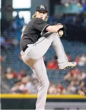  ?? GETTY IMAGES/FILE ?? Left-hander Adam Conley is locked in as one of the Marlins starting pitchers.
