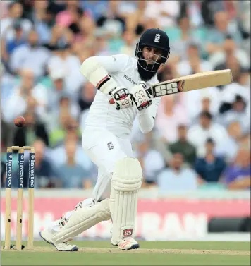  ?? PICTURE: BACKPAGEPI­X ?? MAGNIFICEN­T SEVEN: England’s Moeen Ali has averaged 68.54 batting at No 7 in Test matches.
