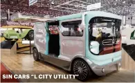  ??  ?? SIN CARS “L CITY UTILITY”