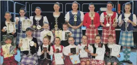  ?? Photograph: Anthony Macmillan Photograph­y. ?? Award Winners at the Nevis School of Highland Dancing.