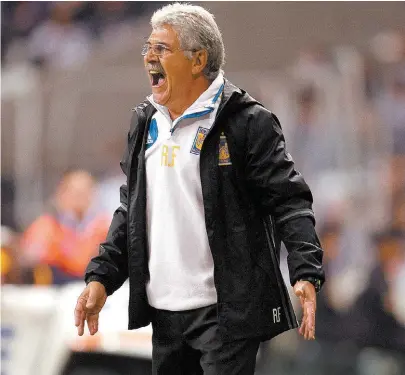  ??  ?? Ricardo Ferretti, en un partido de la Liga Mx.