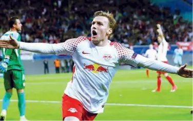 ?? File ?? Leipzig midfielder Emil Forsberg said his team wanted to take something from their match against Bayern Munich.