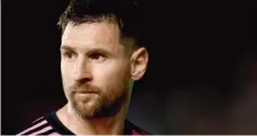  ?? ?? PACIENCIA. Lionel Messi aguarda al juego de Vuelta por los Cuartos de Final de la Concacaf Champions Cup.
