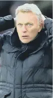  ??  ?? David Moyes