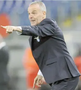  ??  ?? Stefano Pioli, 50 anni, seconda stagione sulla panchina della Lazio