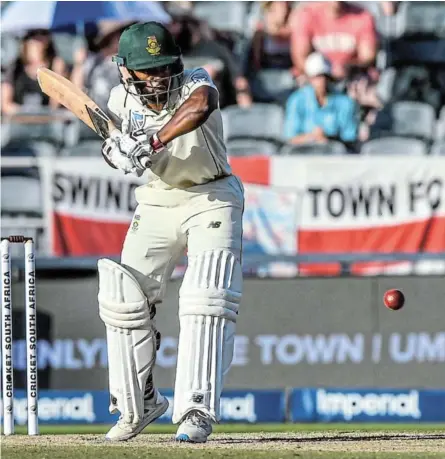  ?? /SYDNEY SESHIBEDI/GALLO IMAGES ?? Proteas batsman and white-ball captain Temba Bavuma came under intense scrutiny over his lack of form before and during the T20 World Cup in October.