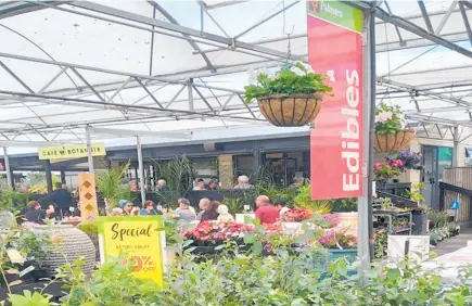  ??  ?? The Palmers Garden Centre and Cafe Botannix businesses both have extensive franchise support. Photo / Supplied